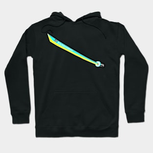 Katana with Blank Text, v. Code Hoodie